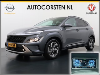 Hyundai Kona |142PK AUT. HEV Hybride Semi-Auto-Pilot (lane-Assist+Camera+Adap.Cruise) Navi Ecc Apple Carplay Android Digi-Dash Head Up Display Pdc Krell®-Audio Fashion  Lmv Isofix DAB Led Regen-Lichtsensor 1e Eigenaar Origineel Nederlandse Auto