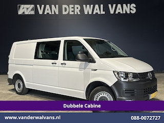 Volkswagen Transporter 2.0 TDI 150pk L2H1 Dubbele Cabine Euro6 Airco | 5-Zits | Camera | Cruisecontrol | 2500kg Trekhaak Parkeersensoren