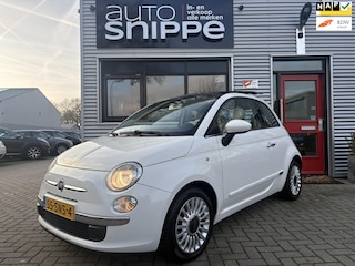 Fiat 500 0.9 TwinAir Lounge -AUTOMAAT-OPEN DAK-AIRCO-PDC ACHTER-LICHTMETALEN VELGEN-ORIGINEEL NEDERLANDS!