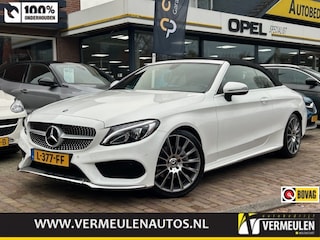 Mercedes-Benz Cabriolet C180 156PK Edition-1 AMG Line Automaat + 19"/ Navi/ Clima/ Cruise/ Stoelverwarming/ Full-LED/ Trekhaak