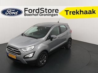 Ford Ecosport EcoBoost 100 pk Connected | Trekhaak | Apple Carplay | Parkeersens. | 1e eigenaar | 100% dealer onderh.