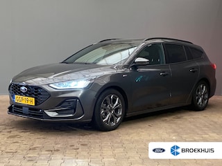 Ford Focus Wagon 1.0 EcoBoost Hybrid ST Line | Trekhaak | Stoel/stuur/voorruit verwarming | Cruise adaptief | Dodehoek detectie | Camera | Apple Carplay/Android Auto | Achteruitrijcamera | Apple Carplay/Android Auto|telefoonintegratie premium | Cruise control adaptief met Stop&Go en stuurhulp