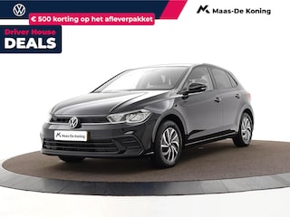 Volkswagen Polo 1.0 TSI 95pk Life · Apple/Android Car Play · Navigatie · P-Sensoren · Getint Glas · 15'' Inch · Garantie t/m 26-10-2027 of 100.000km