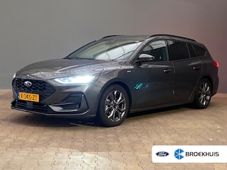 Ford Focus Wagon 1.0 EcoBoost Hybrid ST Line | Trekhaak | Stoel/stuur/voorruit verwarming | Cruise adaptief | Dodehoek detectie | Camera | Apple Carplay/Android Auto | Apple Carplay/Android Auto|telefoonintegratie premium | Cruise control adaptief met Stop&Go en stuurhulp | Dodehoek detectie
