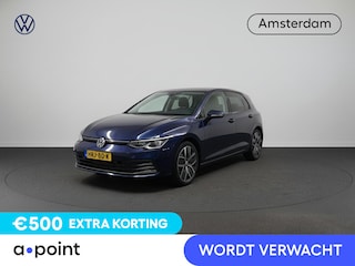 Volkswagen Golf 1.5 eHybrid Style Edition 204 pk Automaat (DSG) | Verlengde garantie | Navigatie via App | Panoramadak | Parkeersensoren (Park assist) | Achteruitrijcamera | Stoelverwarming |