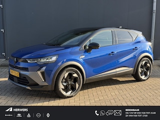 Renault Captur 1.6 E-Tech full hybrid 145 esprit Alpine Automaat / Fabrieksgarantie tot 07-2027 < 100.000 km** / Schuifdak / Camera 360° /Stuur-, stoel- en voorruitverwarming / Adaptieve CC / Parkeer assistent / Navigatie / Apple Carplay Android / LM 18" wielen / 18" LM wielen met All Season banden /