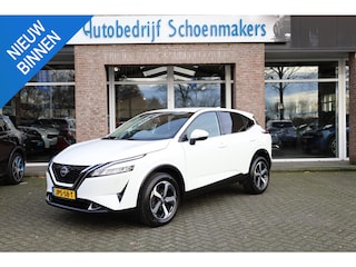 Nissan Qashqai 1.3 MHEV Xtronic N-Connecta STOEL/STUUR/RUITVERW. CARPLAY 360-CAMERA DAB CRUISE-ADAPTIVE CLIMA NAVI LANE-ASSIST VOICE 2XPDC 18''LMV ENZ..