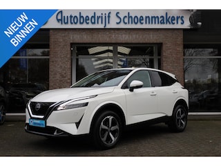 Nissan Qashqai 1.3 MHEV Xtronic N-Connecta STOEL/STUUR/RUITVERW. CARPLAY 360-CAMERA DAB CRUISE-ADAPTIVE CLIMA NAVI LANE-ASSIST VOICE 2XPDC 18''LMV ENZ..