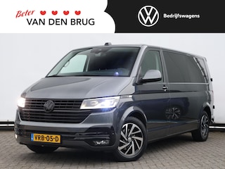 Volkswagen Transporter 2.0 TDI 150PK DSG L2H1 Bulli 75-Edition | ACC | LED | Leder | Verlaagd | Glaslook | Camera | Alarm | Trekhaak |