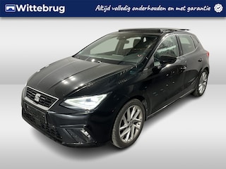 Seat Ibiza 1.0 EcoTSI FR / AUTOMAAT/ PANO/ DIGITAL DASH/ FULL LINK/ LED/ PARK. SENSOREN + CAMERA/ NAVI/ CLIMA/ STOEL VERWARM./ 17" LMV
