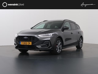 Ford Focus Wagon 1.0 EcoBoost Hybrid ST Line X | Elektr wegklapbare trekhaak | Panoramadak | Winterpakket | Adaptieve cruise control | Elektrische achterklep | B&O | Parkeercamera |