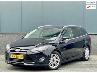 Ford Focus Wagon 1.0 EcoBoost Titanium Clima Stoelverwarm. nieuwe D-riem