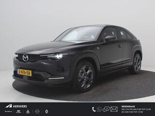 Mazda MX-30 e-SkyActiv R-EV 170 Exclusive-line AUTOMAAT / Plug-in-Hybride / 1ste Eigenaar / Historie aanwezig / HUD Display / Adaptieve Cruise Control / All seasonbanden / Navigatie / Stoel & Stuurwiel verwarming / Full Option /