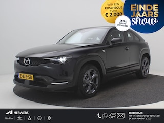 Mazda MX-30 e-SkyActiv R-EV 170 Exclusive-line AUTOMAAT / Plug-in-Hybride / 1ste Eigenaar / Historie aanwezig / HUD Display / Adaptieve Cruise Control / All seasonbanden / Navigatie / Stoel & Stuurwiel verwarming / Full Option /