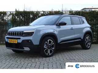 Jeep Avenger 1.2 e-Hybrid Summit | FULL OPTION | Schuifdak | JBL Audio | LEDER | Massage | Keyless | Stoelverwarming | Elektr. klep | ACC