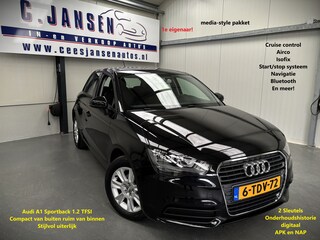 Audi A1 Sportback 1.2 TFSI Attraction Pro Line Business 1e eigenaar! Origineel nederlandse auto! | Airco | Bluetooth aansluiting. | Cruise control