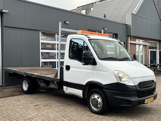 Iveco Daily 40C15 3.0 375 Airco Cruise controle Dubbel lucht Trekgewicht 3500kg Open laadbak gereedschapskist Euro 5 pick-up open laadbak P-up Bakwagen