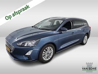 Ford Focus Wagon 1.0 EcoBoost Hybrid Titanium X Business 1e-Eig. & Dealer-Onderh. BOVAG-Garantie. NL-Auto.