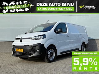 Citroën Jumpy DEMO DEAL | GB 2.0 BlueHDi 145pk L3 | Trekhaak | Reservewiel | Houten Afwerking Laadruimte | Cruise Control