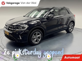 Volkswagen T-Roc 1.5 TSI DSG R-Line Afn.Trekhaak-Navigatie-Adapt.Cr.contr-Clima-Carplay-Camera-Virtual-Parkeersensoren-Lm17''velgen