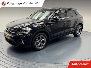 Volkswagen T-Roc 1.5 TSI DSG R-Line Afn.Trekhaak-Navigatie-Adapt.Cr.contr-Clima-Carplay-Camera-Virtual-Parkeersensoren-Lm17''velgen