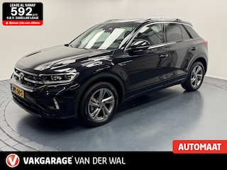 Volkswagen T-Roc 1.5 TSI DSG R-Line Afn.Trekhaak-Navigatie-Adapt.Cr.contr-Clima-Carplay-Camera-Virtual-Parkeersensoren-Lm17''velgen
