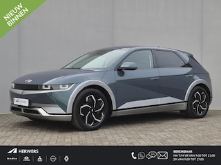 Hyundai Ioniq 5 Connect+ 73kWh Automaat / Fabrieksgarantie tot 10-2027* / Accu SoH 100% /  HUD / Trekgewicht 1600 Kg / WLTP bereik 481 km / CCS snelladen / Stuur-, Stoel en Achterbank verwarming / Adaptief CC / Rondomzicht camera / Meerprijs gebruikte winterset € 599 /