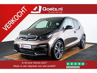 BMW i3 S 120Ah 42 kWh Schuif/kanteldak - Driving Assistant Plus - Harman Kardon - Comfort Access - PDC Voor/Achter - Stoelverwarming incl. accuverwarming - Navigatiesysteem Professional - Getinte Ruiten -