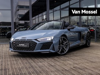 Audi R8 5.2 FSI performance S tron. quat. Spyder | KERAMISCH | CARBON EXTERIEUR | BANG & OLUFSEN | KEMORA GRIJS | BTW AUTO |