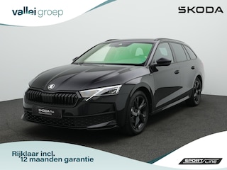 Skoda Octavia 1.5 TSI MHEV 150 pk DSG Sportline | Trekhaak | Matrix LED | Stoel-/achterbankverwarming | Achteruitrijcamera