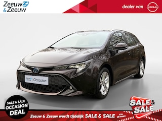 Toyota Corolla Touring Sports 1.8 Hybrid Active Apple Carplay/Android Auto , airco (automatisch) , cruise control adaptief met Stop&Go en stuurhulp , achteruitrijcamera, navigatiesysteem full map , voorstoelen verwarmd  , lichtmetalen velgen 16"