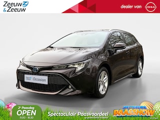 Toyota Corolla Touring Sports 1.8 Hybrid Active Apple Carplay/Android Auto , airco (automatisch) , cruise control adaptief met Stop&Go en stuurhulp , achteruitrijcamera, navigatiesysteem full map , voorstoelen verwarmd  , lichtmetalen velgen 16"