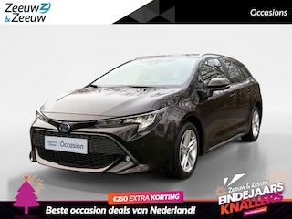 Toyota Corolla Touring Sports 1.8 Hybrid Active Apple Carplay/Android Auto , airco (automatisch) , cruise control adaptief met Stop&Go en stuurhulp , achteruitrijcamera, navigatiesysteem full map , voorstoelen verwarmd  , lichtmetalen velgen 16"