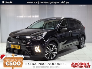 Kia Niro 1.6 GDi Hybrid ExecutiveLine 18 inch, Stoel en Stuur Verwarming, Schuif kantel dak, Apple Carplay/Android Auto, Navigatie.