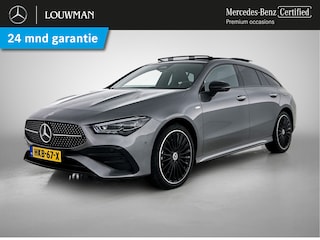 Mercedes-Benz CLA Shooting Brake 250 e AMG Nightpakket Plug-In Hybride | Panoramadak | Memory | Head Up display | 360° Camera | Dode Hoek Ass | Sfeerverlichting | Keyless Go | Inclusief 24 maanden Mercedes-Benz Certified garantie voor Europa.