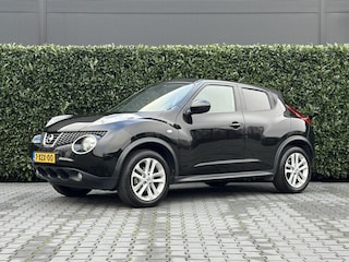 Nissan Juke 1.6 ACENTA, NAVI, CRUISE, LEDER, CAMERA, CLIMATE CONTROL, STOELVERWARMING, KEYLESS, LICHTMETAAL 17"