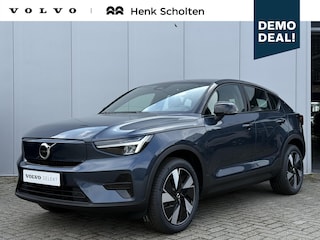 Volvo EC40 Single Motor Extended Range 82 kWh Plus | Panoramadak | Premium audio by Harman Kardon | Apple carplay/Android auto | Verwarmbare voorstoelen en stuurwiel | Warmtepomp | Denim Blue metallic | 19 inch Lichtmetalen velgen| Dak in contrasterend Black Stone Solid