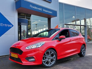 Ford Fiesta 1.0 EcoBoost 101pk ST-Line 5-Deurs | Navi | Apple Carplay+Android Auto | Clima | Cruise | Rijstrook+Lichtsensor | Pdc | Mistlampen | Privacy Glass | 17''lm