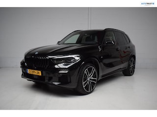 BMW X5 XDrive45e M-SPORT LEER / 22INCH / HEAD-UP / CARPLAY / SFEERVERLICHTING / CAMERA / SHADOWLINE