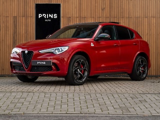 Alfa Romeo Stelvio 2.9 V6 AWD Quadrifoglio | Adapt. cruise | Veel carbon! | Pano-dak | Harman/Kardon | NL-auto