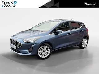 Ford Fiesta 1.0 EcoBoost Hybrid Titanium 125PK | 16" Lichtmetalen velgen | Climate Control | Parkeersensoren | Cruise Control | Apple CarPlay / Android auto