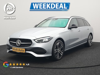 Mercedes-Benz C-klasse Estate 300 e Avantgarde Plug In Hybrid 313pk Dealer O.H. PHEV | Trekhaak Af Fabriek | Camera | Night Pakket | Sportstoelen Verwarmd | Apple Carplay | Sfeerverlichting | Navigatie | Virtual | DAB |