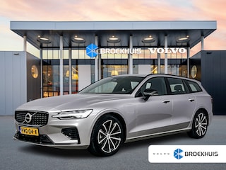 Volvo V60 T6 Recharge Plus Dark | 18" | 360 Camera | Harman Kardon | Elektrisch verstelbare Stoelen | Trekhaak | Adaptieve Cruise | BLIS | Stoel/stuur/achterbankverwarming