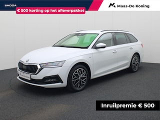 Skoda Octavia Combi 1.5eTSI/150PK DSG Business Edition Plus DSG · Apple/Android · Keyless · Stoelverwarming voor & achter