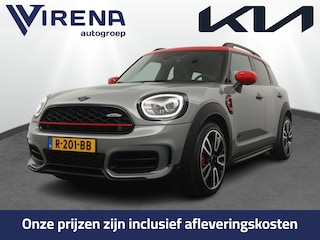 Mini Countryman 2.0 John Cooper Works ALL4 White Silver Edition Automaat - Airco - Apple Carplay/Android Auto - Cruise Control -KeyLess Entry - Panorama Dak - Lederen Bekleding - Voorstoelen Verwarmd - 12 Maanden BOVAG Garantie