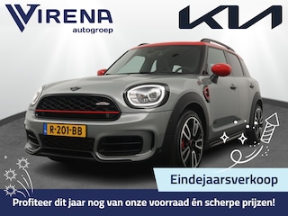 Mini Countryman 2.0 John Cooper Works ALL4 White Silver Edition Automaat - Airco - Apple Carplay/Android Auto - Cruise Control -KeyLess Entry - Panorama Dak - Lederen Bekleding - Voorstoelen Verwarmd - 12 Maanden BOVAG Garantie
