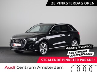 Audi Q3 45 TFSI e S edition 245pk | Navigatie | Stoelverwarming | 19 inch lichtmetalen velgen | 3 spaak afgevlakt stuurwiel