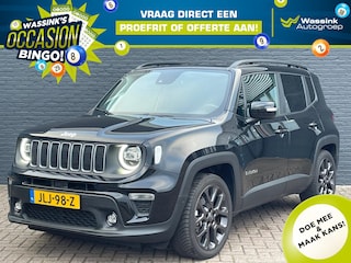 Jeep Renegade 1.5T e-Hybrid 130pk Aut S | Stoel- & Stuurverwarming | CarPlay | Automaat | Adaptive Cruise Control | Keyless |
