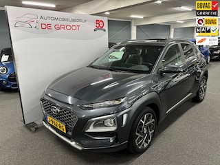 Hyundai Kona 1.6 GDI HEV Premium Sky/ Nederlandse auto/ Eerste eigenaar/ Panoramadak/ LMV/ Lederen bekleding