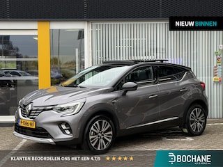 Renault Captur 1.6 E-Tech Plug-in Hybrid 160 Initiale Paris | Glazen schuif-kantel dak | Leer | Stoel & stuur verwarming | 360 graden camera | DAB | Park assist | Climate Control |